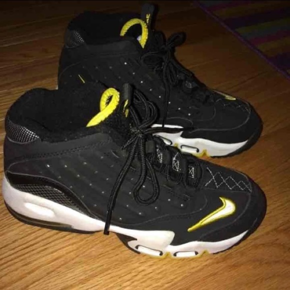 Nike | Shoes | Black And Yellow Griffeys | Poshmark